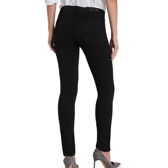 AG Cigarette Prima Leg Jean in Black - Picture 3 of 15